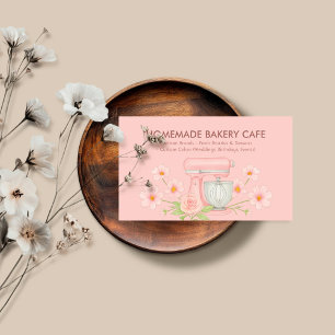 Carte De Visite Boulangerie Café Cake Maker Maison Alimentation Lo