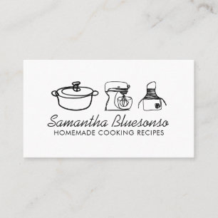 Carte De Visite Boulangerie cuisine moderne aliments faits maison