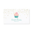 Boulangerie Cupcake Sweet Traite Gold Confetti