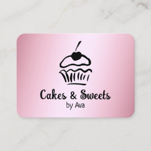 Carte De Visite 🍒Boulangerie de gâteaux faits maison