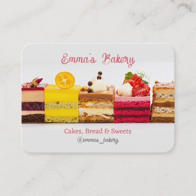 Carte De Visite Boulangerie domestique (Devant)