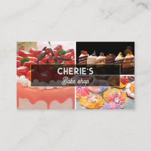 Carte De Visite Boulangerie et pâtisserie de luxe