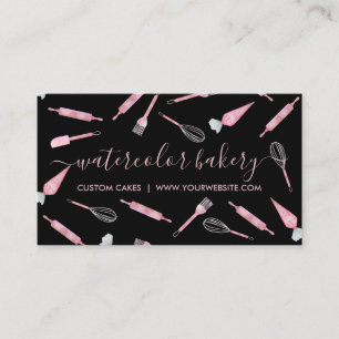 Carte De Visite Boulangerie Pâtisserie Maison Chef Branding