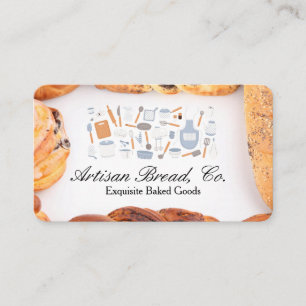 Carte De Visite Boulangerie Restaurant Pâtisseries