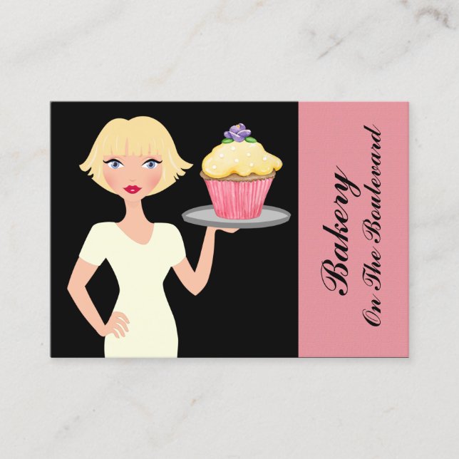 Carte De Visite Boulangerie / Traiteur / Restaurant - SRF (Devant)