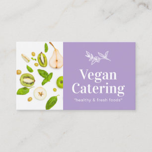 Carte De Visite Boulangerie végane biologique Nutrition saine Alim