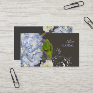 Carte De Visite Bouquet nuptiale de PixDezines, couleurs des