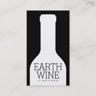 Carte De Visite Bouteille à vin