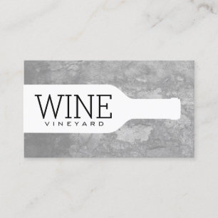 Carte De Visite Bouteille à vin