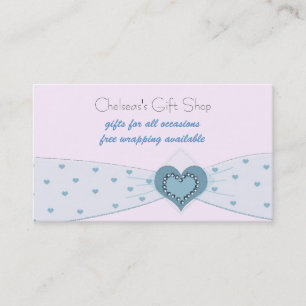 Carte De Visite Boutique Baby Blue Ribbon