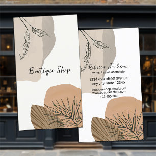 Carte De Visite Boutique Boho