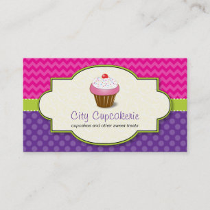 Carte de visite Boutique Cupcake