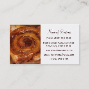 Carte De Visite Boutique de boulangerie de pâtisseries de petit