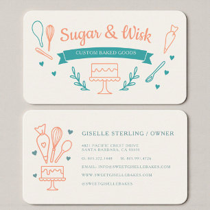 Carte De Visite Boutique de boulangerie professionnelle