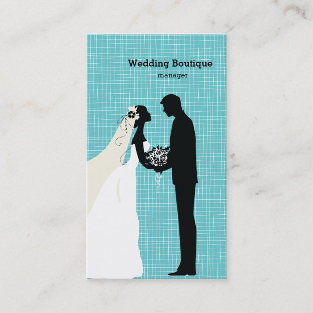 Carte De Visite Boutique de mariage (Devant)