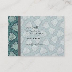 Carte De Visite Boutique de papillons Vintage Art nouveau