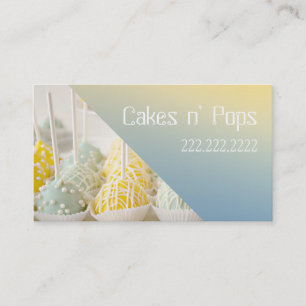Carte De Visite Boutique de pâtisseries Boutique de gâteaux Boul