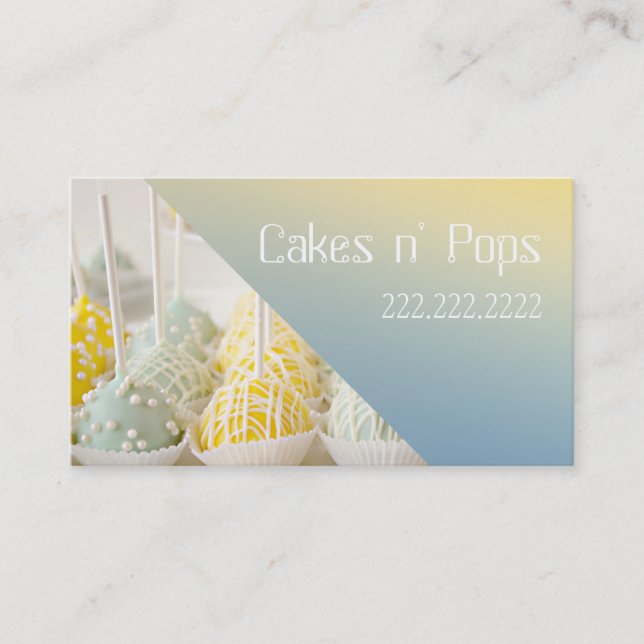 Carte De Visite Boutique de pâtisseries Boutique de gâteaux Boulan (Devant)