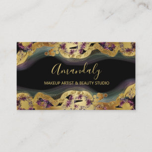 Carte De Visite Boutique en ligne Boutique Parties scintillant Gol
