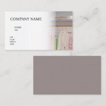 CARTE DE VISITE BOUTIQUE GABARIT DE BASE