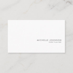 Carte De Visite Boutique minimaliste de luxe noir/blanc
