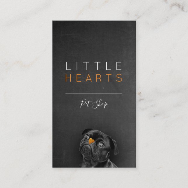 Carte De Visite Boutique pour animaux de compagnie / Services de s (Devant)