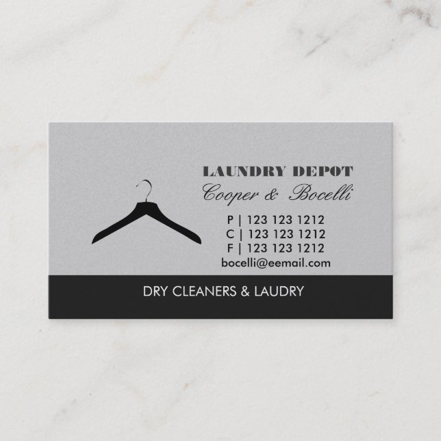 Carte De Visite Boutique textile de mode Mini-hangar (Devant)
