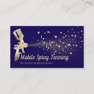 Carte De Visite Bracelet de peinture Tan pour corps mobile en or M