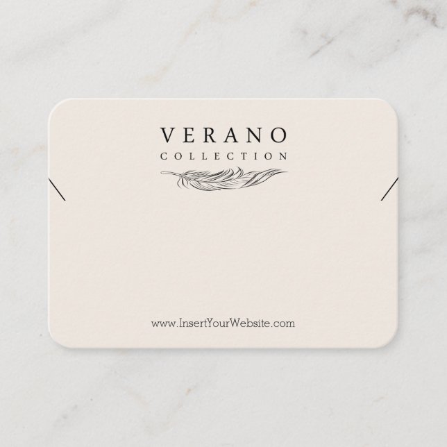 Carte De Visite Bracelet Verano Mighty/Anklet Horizontal (Devant)