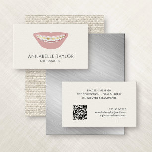 Carte De Visite Bracelets orthodontistes