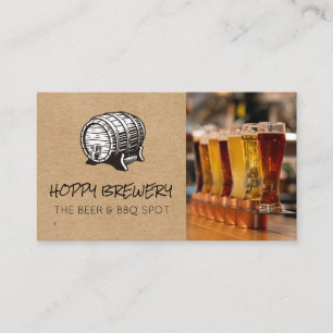 Carte De Visite Brasserie   Sélection de bière