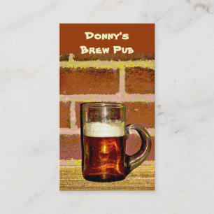 Carte De Visite Brew Pub