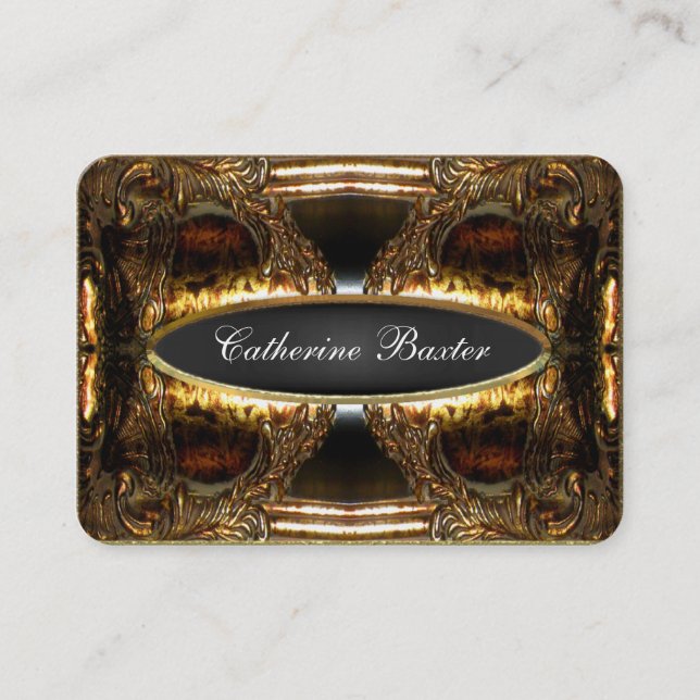 Carte De Visite Brigadere Elegant Professional (Devant)