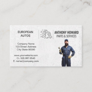 Carte De Visite Broche de retenue mécanique automatique   Services