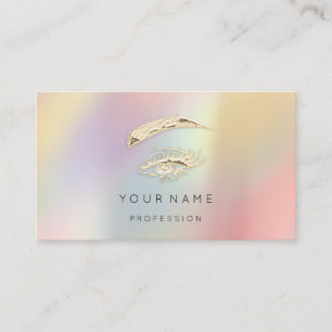 Carte De Visite Brochures professionnelles Maquillage QR LOGO