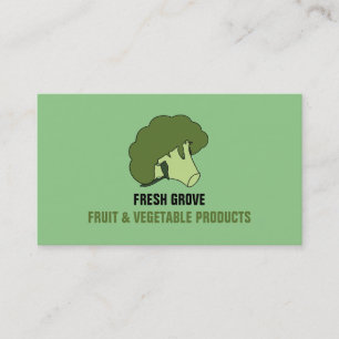 Carte De Visite Brocoli vert, Graveurs