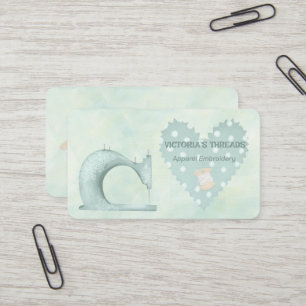 Carte De Visite Broderie de vêtements