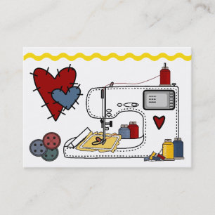 Carte De Visite Broderie - Mode - Stress - SRF