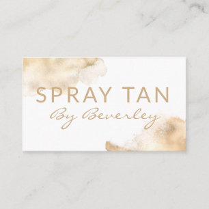 Carte De Visite Bronze moderne Enk Spray Mobile Tan