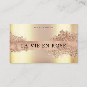 Carte De Visite Bronze Or Sleek Bronze Mobile Spray Tan