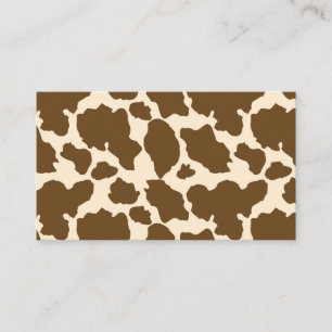 Carte De Visite Brospots Cow