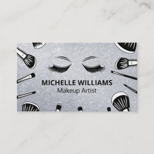 Carte De Visite Brosses   Artiste de maquillage   Spécialiste de l