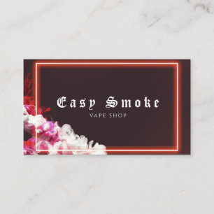 Carte de visite Brown Vape Shop