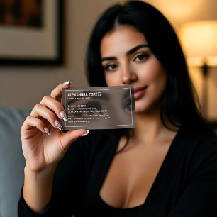 Carte De Visite Brows & Lashes Bilingue Espagnol