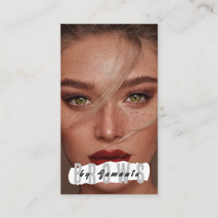 Carte De Visite Broyage PMU Microblading Henna Salon Busin