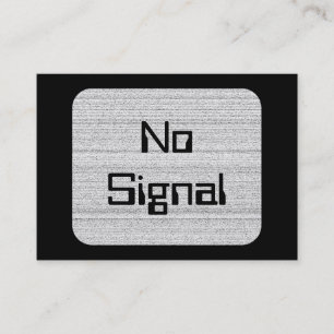 Carte De Visite Bruit blanc. Grain noir et blanc de Milou