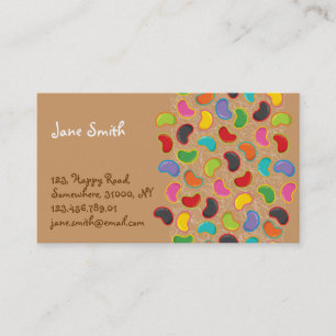 Carte De Visite Bruit super de bonbon mou de sucrerie colorée