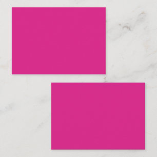 Carte De Visite BUDGET CERISE ROSE Mariage moderne