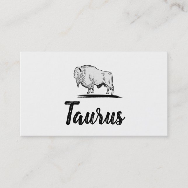 Carte De Visite Buffalo (Devant)