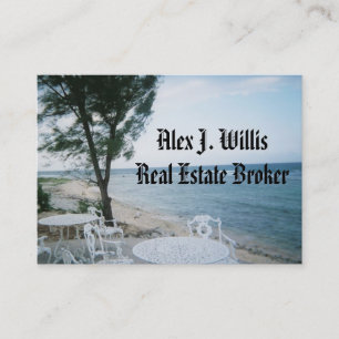 Carte De Visite Bureau d'affaires immobilier professionnel